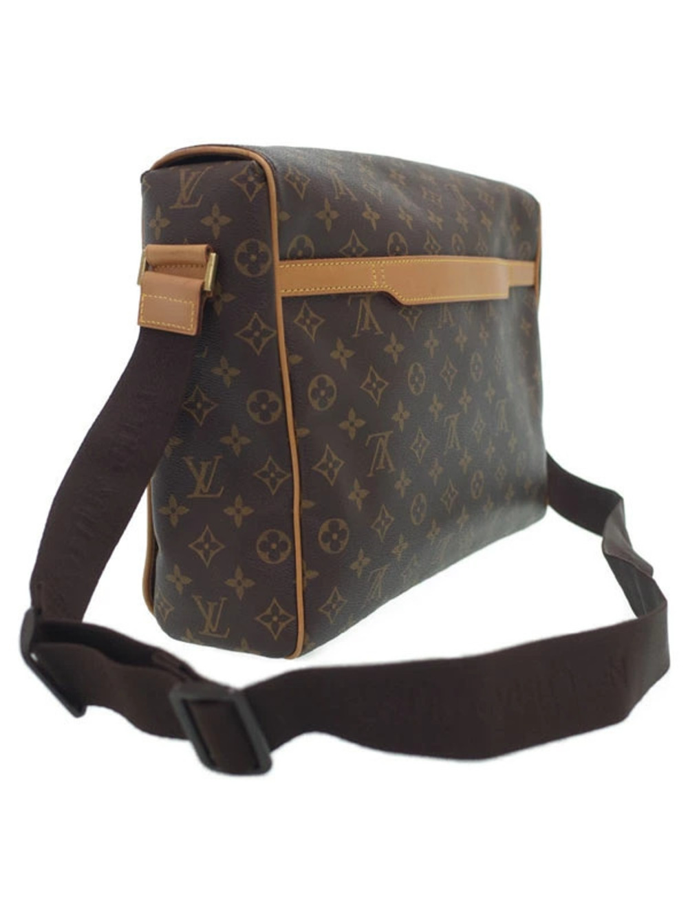 Louis Vuitton Monogram Shoulder Bag Abbesses Brown